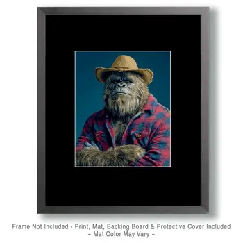 Bigfoot Hank Art Print - 8"x10" Artwork