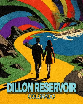 Short Walk - Long Trip Colorado Name Drop Art Print - 8"x10" Artwork