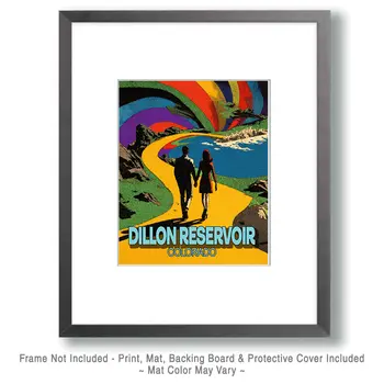 Short Walk - Long Trip Colorado Name Drop Art Print - 8"x10" Artwork