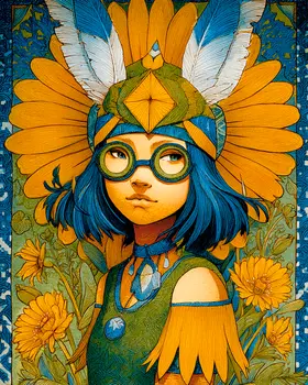 Young McCaw Fairy - Fairies Art Print - 8"x10" Artwork