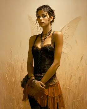 Heartland Fairy - Fairies Art Print - 8"x10" Artwork