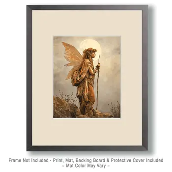 Nomad Fairy - Fairies Art Print - 8"x10" Artwork
