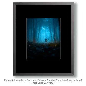 Lone Dancer Fairy - Fairies Art Print - 8"x10" Artwork