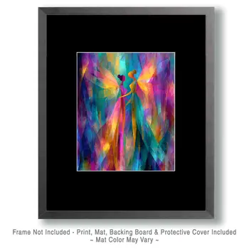 Moment of Miracles - Magical Fairies Art Print - 8"x10" Artwork for 11"x14" Frame