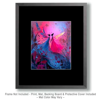 Like a Dream - Magical Fairies Art Print - 8"x10" Artwork for 11"x14" Frame