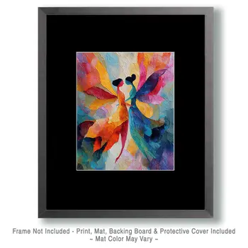 Magical Encounter - Magical Fairies Art Print - 8"x10" Artwork for 11"x14" Frame