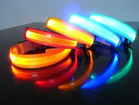 LED kutya nyakörv világító kutyanyakörv
