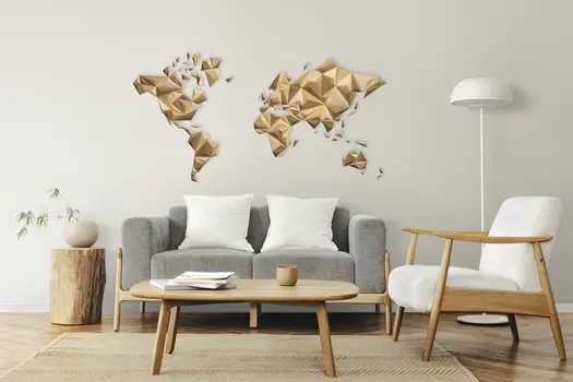 World Map - Autumn