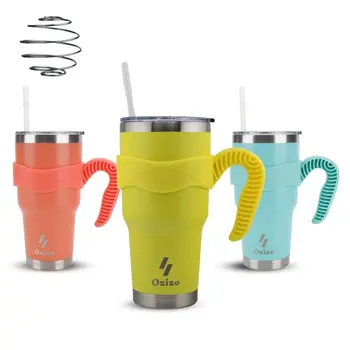 30 oz Insulated Mug With Straw