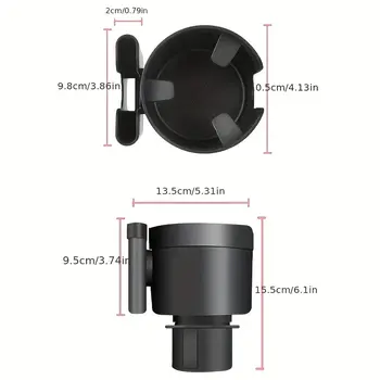Enhance Your Car Experience with Our Adjustable Cup Holder Expander