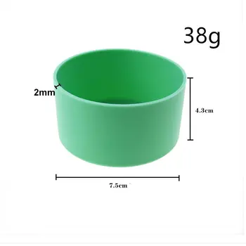 7.5cm and 9cm Anti Slip Silicone Cup Bottom