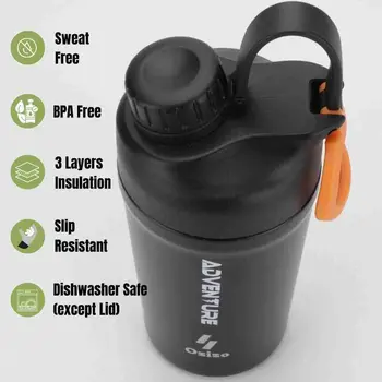 20/28 oz Insulated Adventurous Shaker Bottle