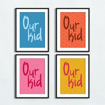 Our kid Manchester dialect and sayings print