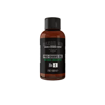 Natural Unscented Pre Shave Oil Serum