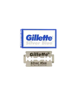 Gillette® Silver Blue Double Edge Safety Razor Blade - 100 Blades