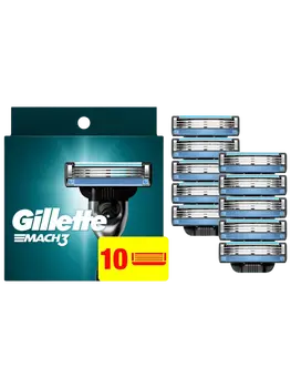 Gillette® Mach3™ Blades - 10 pack