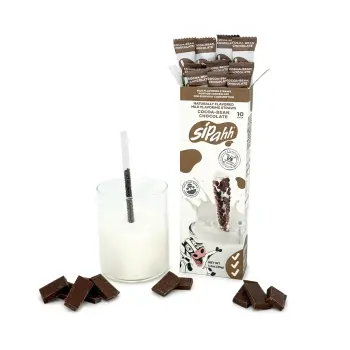 COCOA-BEAN CHOCOLATE 60 STRAW PACK MILK FLAVOR STRAWS
