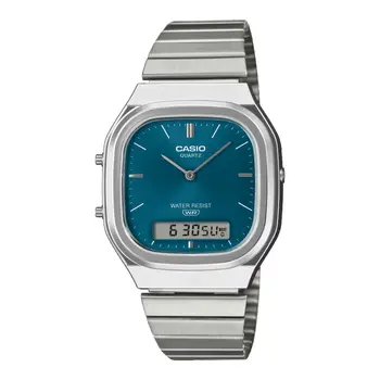 CASIO VINTAGE Mod. SQUARE LADY - TEAL
