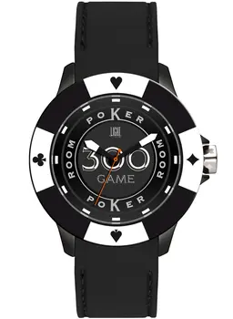 LIGHT TIME Mod. POKER - Black / White