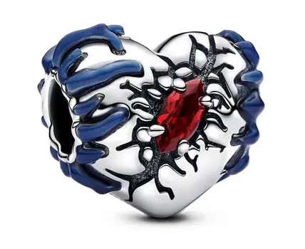 PANDORA CHARMS Mod. STRANGER THINGS GLOW-IN-THE-DARK HEART