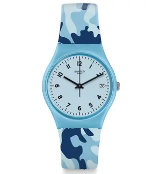 SWATCH Mod. CAMOUBLUE