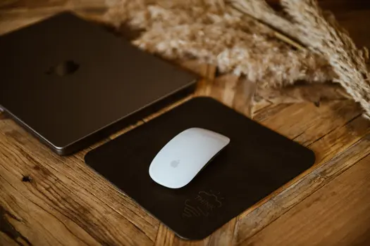 Black mouse pad