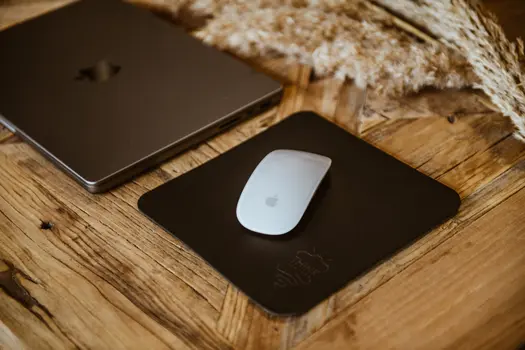 Black mouse pad
