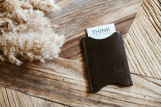 Business set - Wallet, business card holder, card case - black