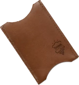Light Brown Business Card Holder