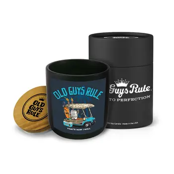 Old Guys Rule Beer Cart