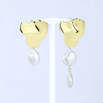 Freshwater Pearls Aventura Mismatch Earrings