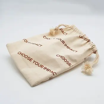 Textile Burlap Gift Bag