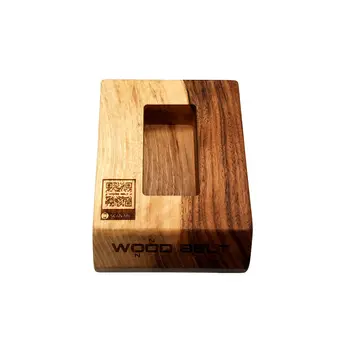 Table belt stand – walnut
