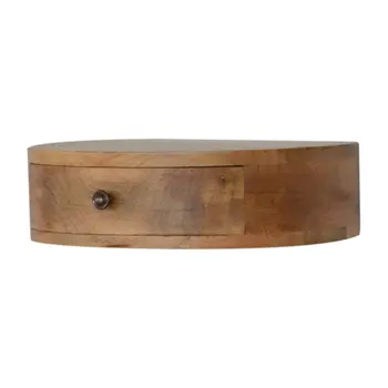 Wall Mounted Rounded nightstand