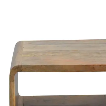 Curved Open nightstand