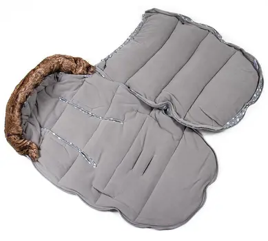 FreeON univerzális babakocsi bundazsák, lábzsák 100x55 cm-es víztaszító - Szürke