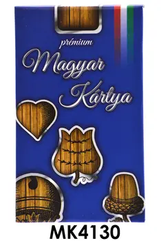 Magyar kártya, Prémium, 6x10 cm dob.