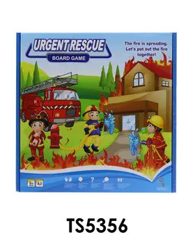 Tűzoltó, társasjáték, 22x21 cm dob.