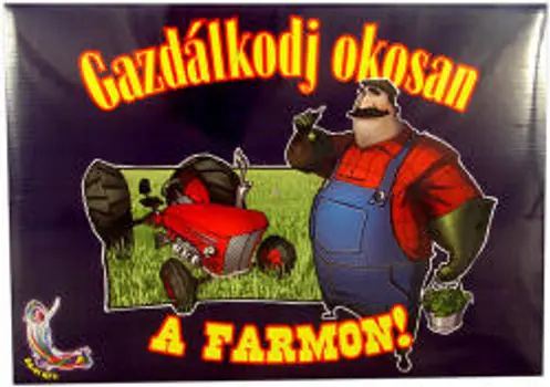 Gazdálkodj okosan a farmon, 36x26 cm dob.
