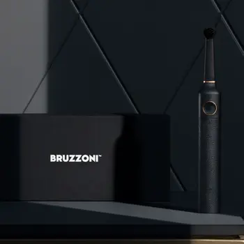 Bruzzoni exclusive toothbrush (black-rosegold)