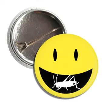 Button: HAPPY FACE