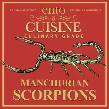 Edible Manchurian Scorpions