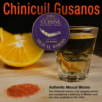 Chinicuil Gusanos or Mezcal Worms
