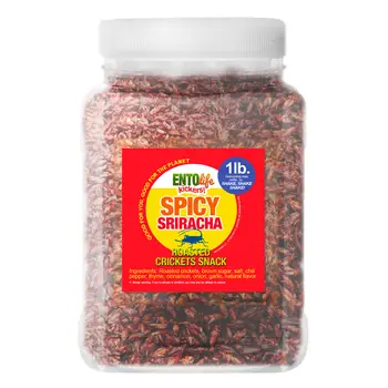 Crickets By The Pound | Sriracha