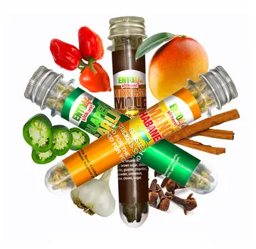 Mini-Kickers Set: Spicy Roasted Cricket Snacks