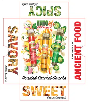 Mini-Kickers Flavored Cricket Snacks Gift Box