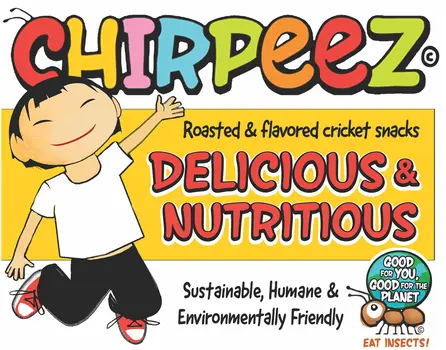 CHIRPEEZ FLAVORED CRICKET SNACKS