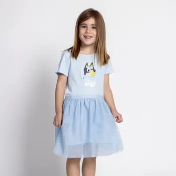 Bluey baby girl cotton dress - 92