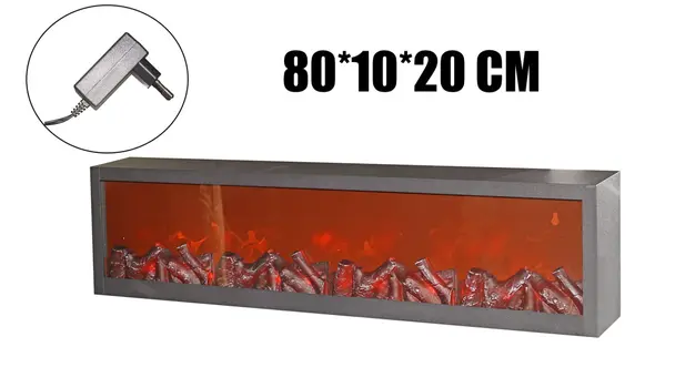 METAL FIREPLACE embers 80*10*20