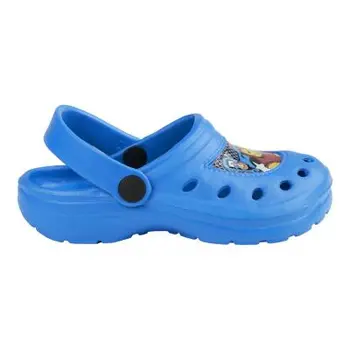 Avengers children's slippers, clog - blue - 28-29